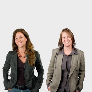 Nancy Duarte and Patti Sanchez